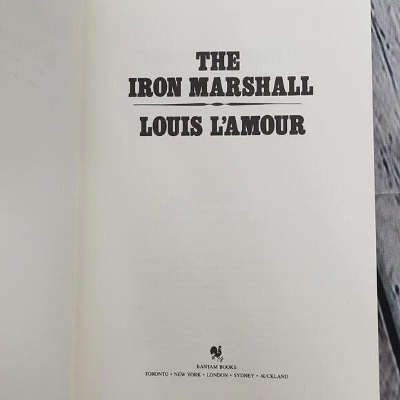 3/$25 The Iron Marshall by Louis L’Amour - Leatherette Edition - Picture 2 of 8